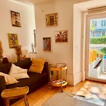 Cozy 1br, Private Terrace & Pool - Estrela | By Airnest Apartman